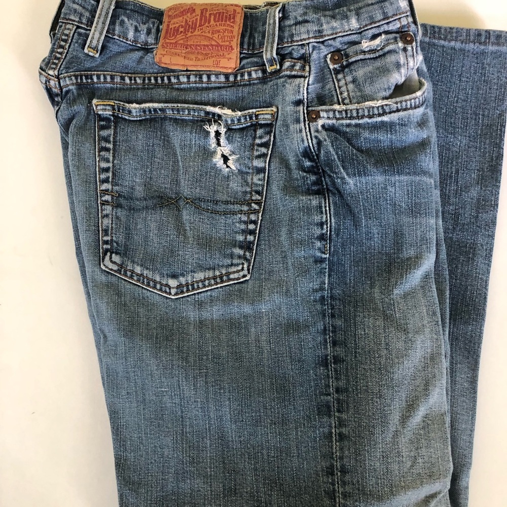 Men’s Lucky Brand Straight Leg Jeans